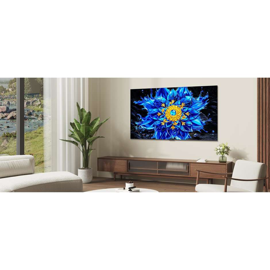TCL 98P8L TV 98" QD-Mini LED 4K HDR 144Hz Nero ```